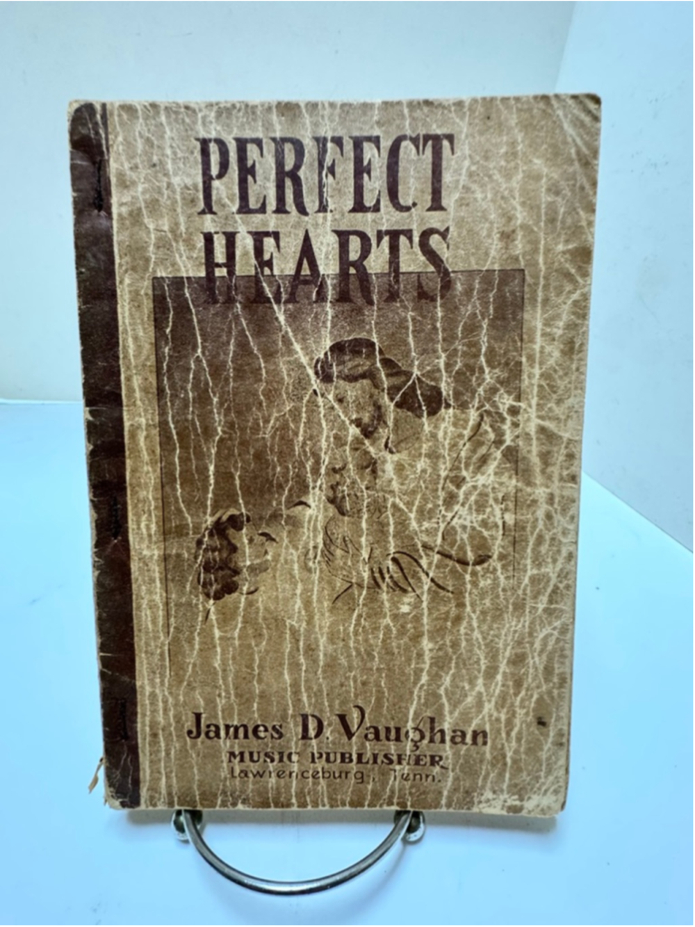 1947 "PERFECT HEARTS" gospel song book, James D. Vaughan - Publisher